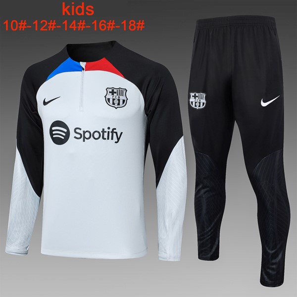 Kinder Sweatshirts Barcelona 2024 Grau 2